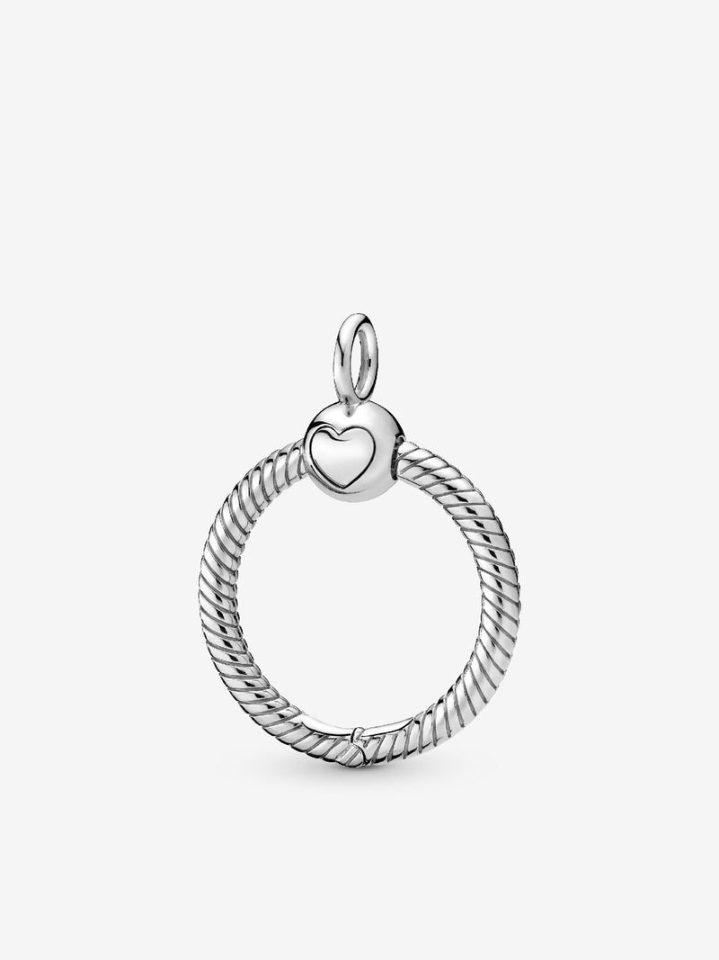 Pandora Moments Small O Pendant - Sterling Silver - 398296