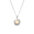 Celebration Pendant with Mother Of Pearl & Topaz - Silver - 3SCEL986