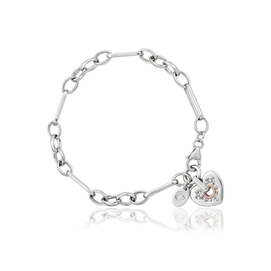 Cariad Sparkle Bracelet - Silver - 3SCRS0156
