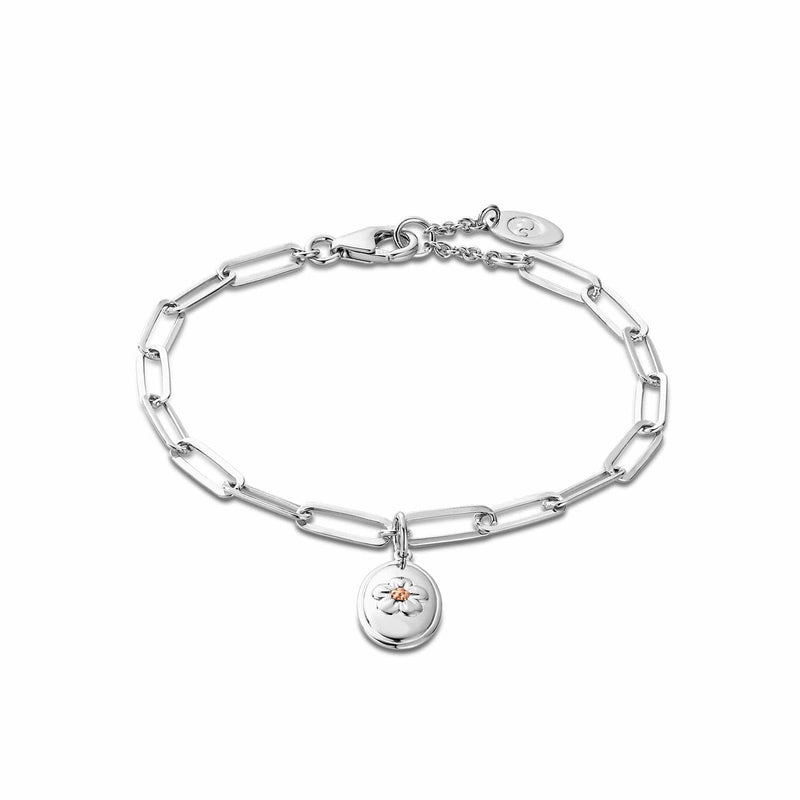 Nature's Wonder Forget-Me-Not Bracelet - Sterling Silver - 3SFMN0747