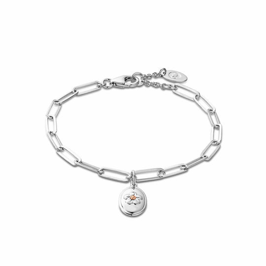 Nature's Wonder Forget-Me-Not Bracelet - Sterling Silver - 3SFMN0747