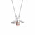 Honey Bee Pendant - Silver Rose Gold - 3SHNBP