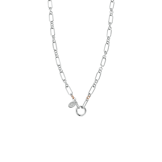 Insignia Charm Necklace - Silver - 3SINS825