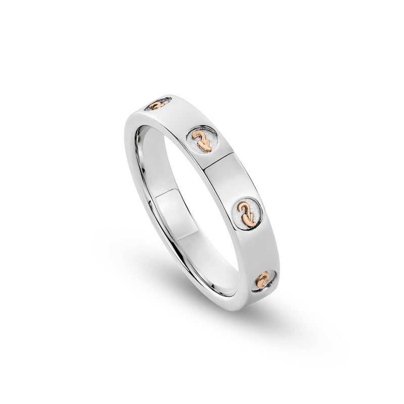 Insignia Slim Band Ring - Silver - 3SINS839