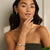 Insignia Topaz Bangle - Silver - 3SINS842