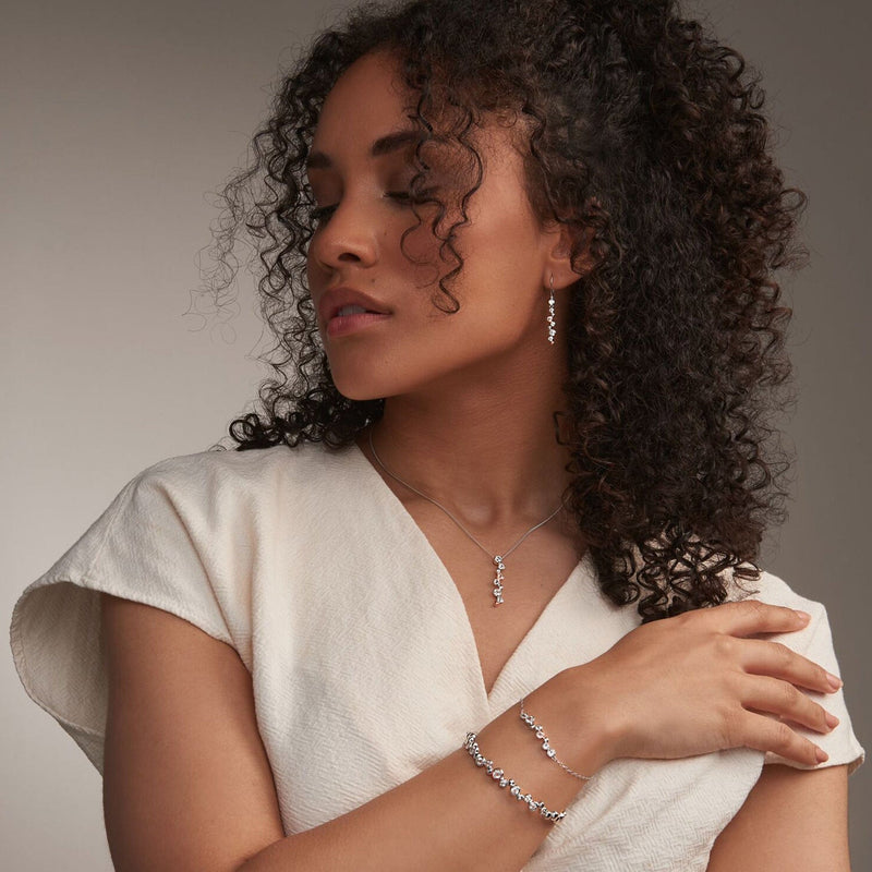 Celebration Bangle - Silver/Rose Gold - 3SMBG2