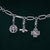 Insignia Charm Bracelet - Silver - 3STLI0773