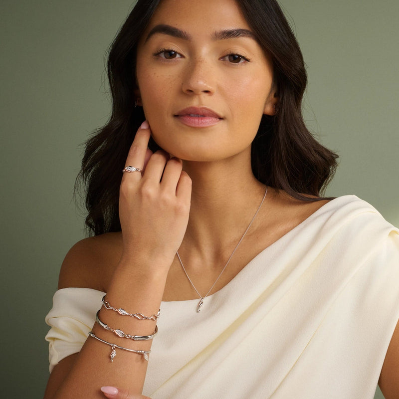 Past, Present & Future Pendant - Silver - 3SPPFP