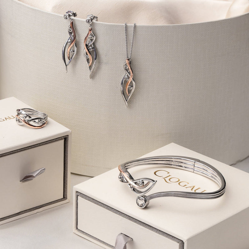 Swallow Falls Bangle - Silver - 3SSWF0106