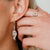 Pistyll Rhaeadr Drop Earrings - Silver/Rose - 3SSWF0343