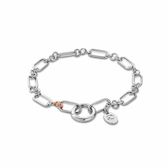 Insignia Charm Bracelet - Silver - 3STLI0773