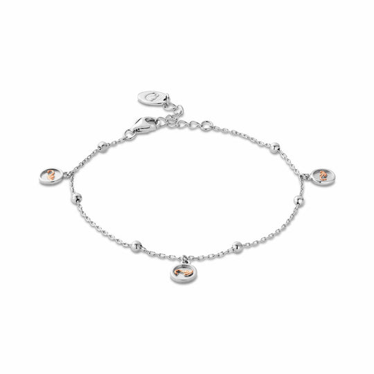 Insignia Drop Bracelet - Silver - 3STOL0602