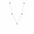 Insignia Drop Necklace - Silver - 3STOL0603