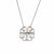 Tree Of Life Heart Necklace - Silver - 3STOL0623