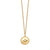 Biography Mini Locket Necklace - Gold - 41025YNON