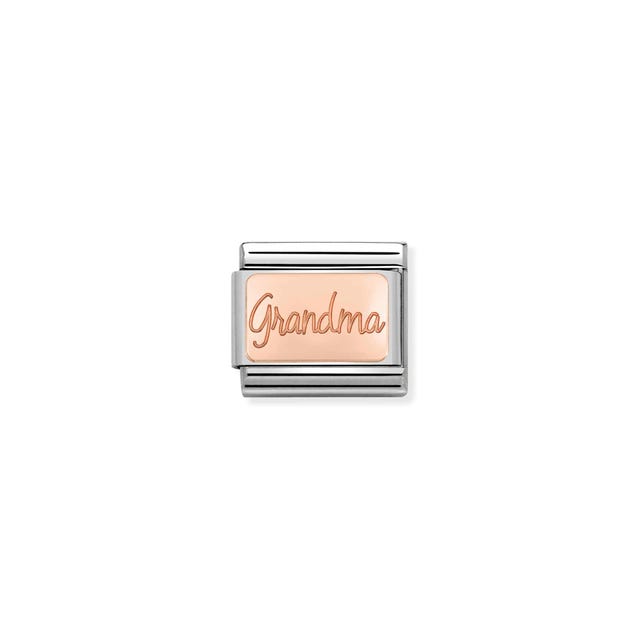 Composable Classic Grandma Link - Rose Gold - 430101/36