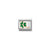 Composable Classic Green Clover Link - Rose Gold - 430202/01