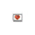 Composable Classic Red Faceted Heart Link - Rose Gold - 430607/005