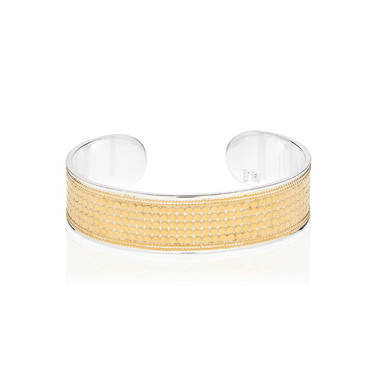 Classic Medium Cuff Bangle - Gold/Silver - 4307C-TWT