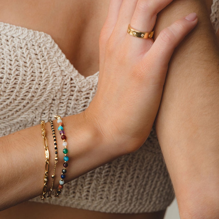 Biography Orbit Rainbow Bracelet - Gold - 50050YMUB