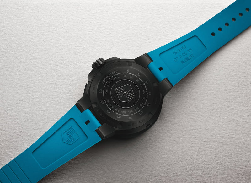 Aquis Pro 1000m Watch, Blue/Blue