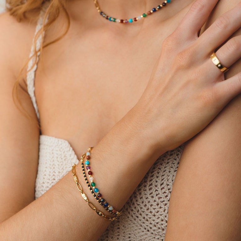 Biography Orbit Rainbow Bracelet - Gold - 50050YMUB