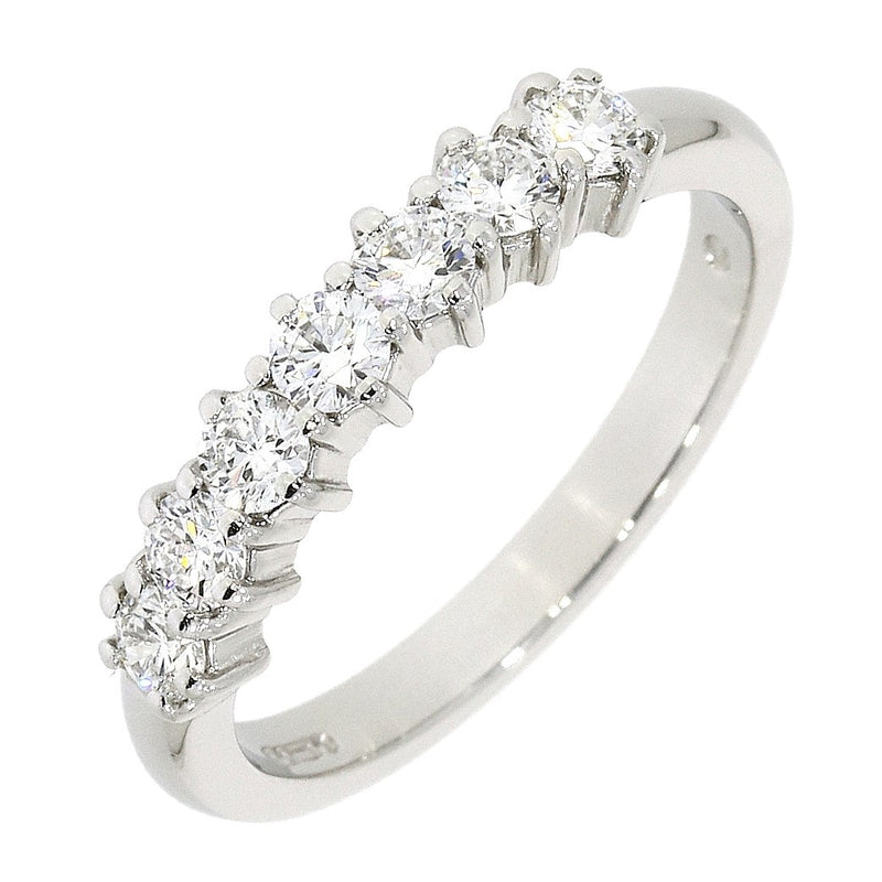 Platinum Seven Stone Diamond Eternity Ring, 0.62ct