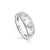 Celestial Tiny Star Wide Band Ring - Silver - 52002SNOR