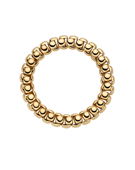 Flex'it Luna Bracelet, Large - 18ct Yellow Gold - 520BL