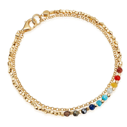 Biography Rainbow Bracelet - Gold - 55000YMUB