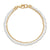 Biography White Agate Bracelet - Gold - 55000YWTB