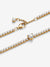Sparkling Heart Tennis Bracelet - 14ct Gold Plating - 560041C01