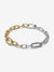 Link Chain Bracelet - Sterling Silver/14ct Gold Plated - 563689C00