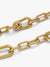 Textured Small Link Chain Bracelet - 14ct Gold Plated - 563829C00