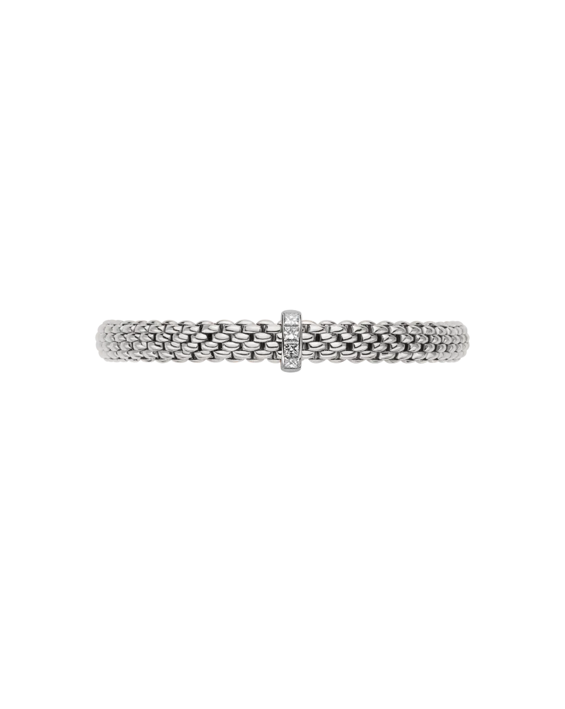 Vendome Flex'It Bracelet With Diamonds, Large - 18ct White Gold - 584B BBRL