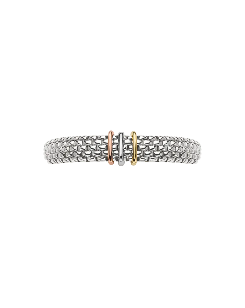 Panorama Flex'It Bracelet, Medium - 18ct White Gold - 587BM-B