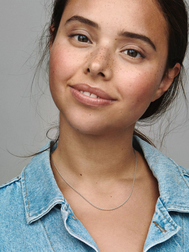 Cable Chain Necklace - Sterling Silver - 590200