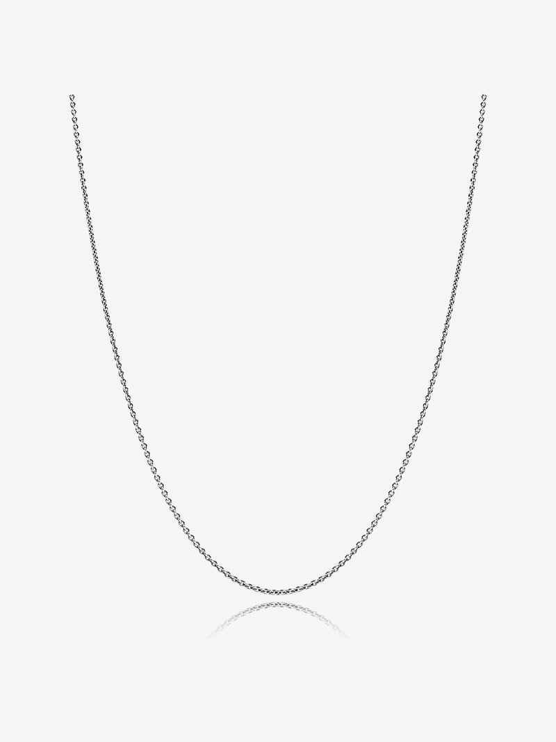 Cable Chain Necklace - Sterling Silver - 590412