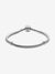 Barrel Clasp Snake Chain Bracelet - Sterling Silver - 590702HV