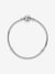 Barrel Clasp Snake Chain Bracelet - Sterling Silver - 590702HV