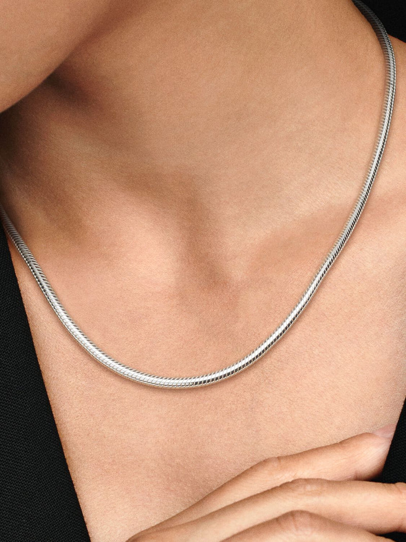 Pandora Moments Snake Chain Necklace - Sterling Silver - 590742HV