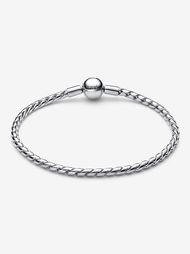 Round Clasp Wing Chain Bracelet - Sterling Silver - 594028C00