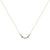 Multi Gemstone Claw Necklace - 9ct Yellow Gold - NK-MOR-EM-BS
