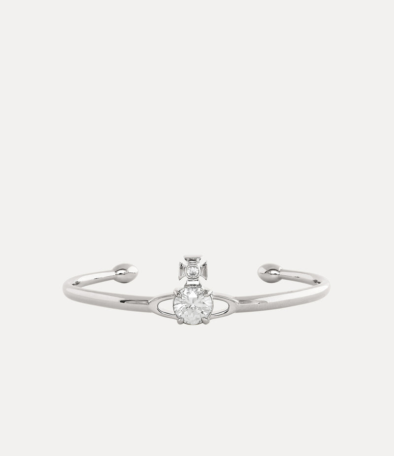 Reina Large Bangle - Silver - 6101003G-02P102