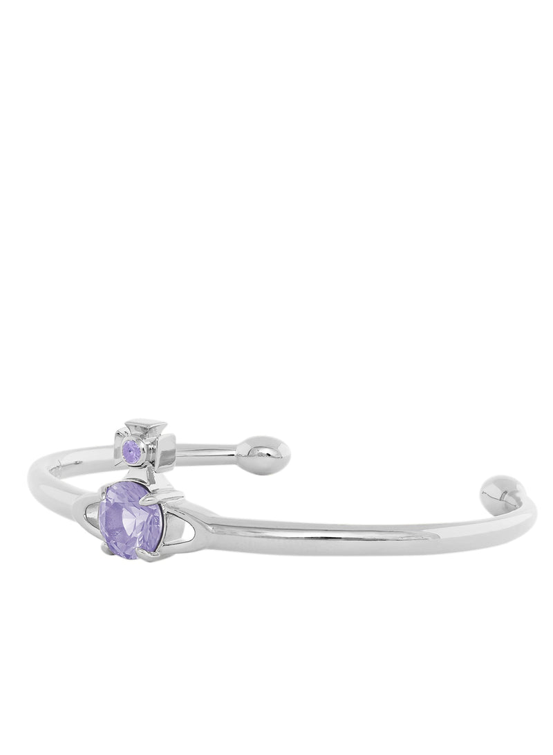 Reina Large Bangle - Silver