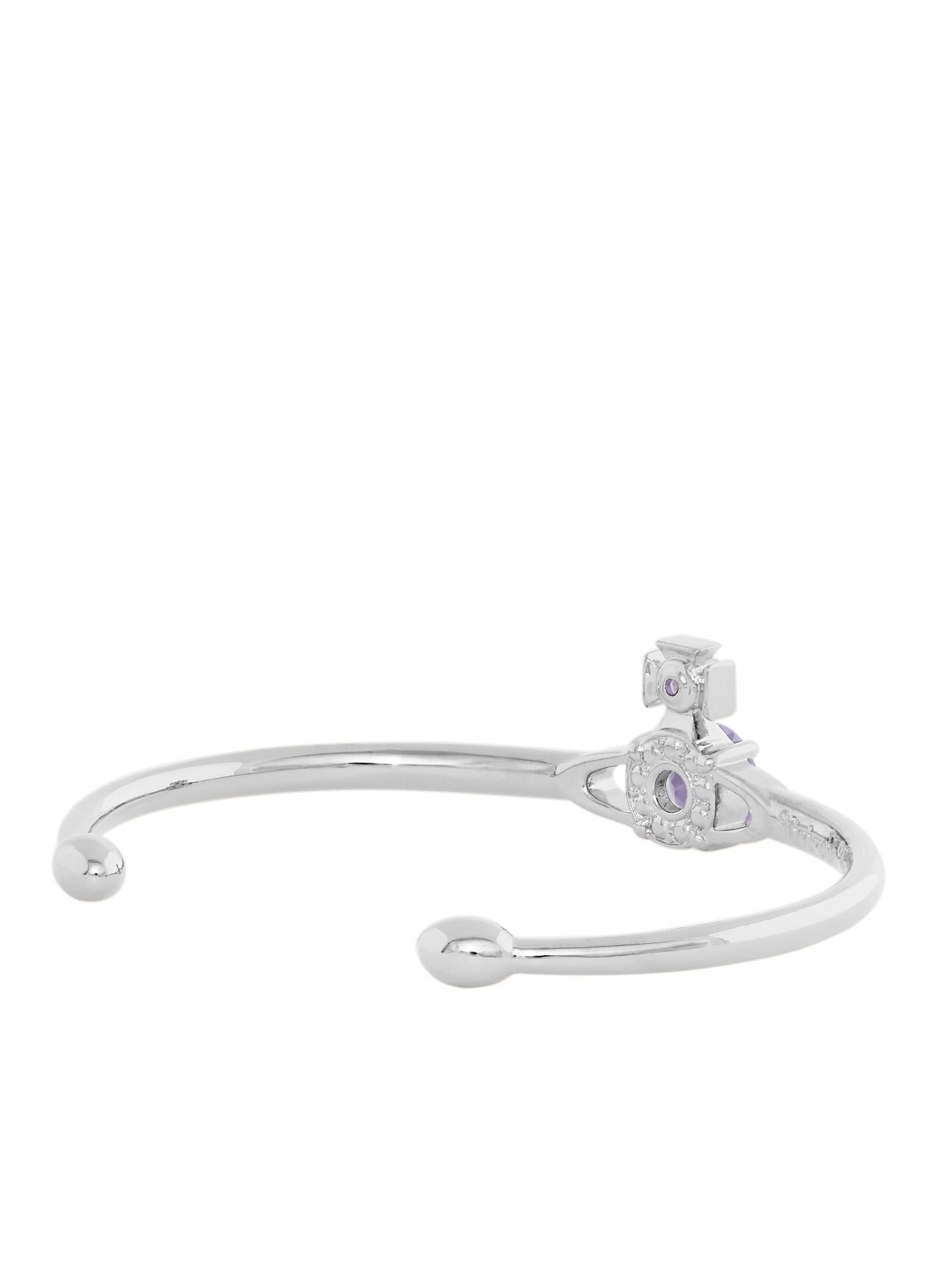 Reina Large Bangle - Silver/Lavender - 6101003G-02P691 – Sarah Layton