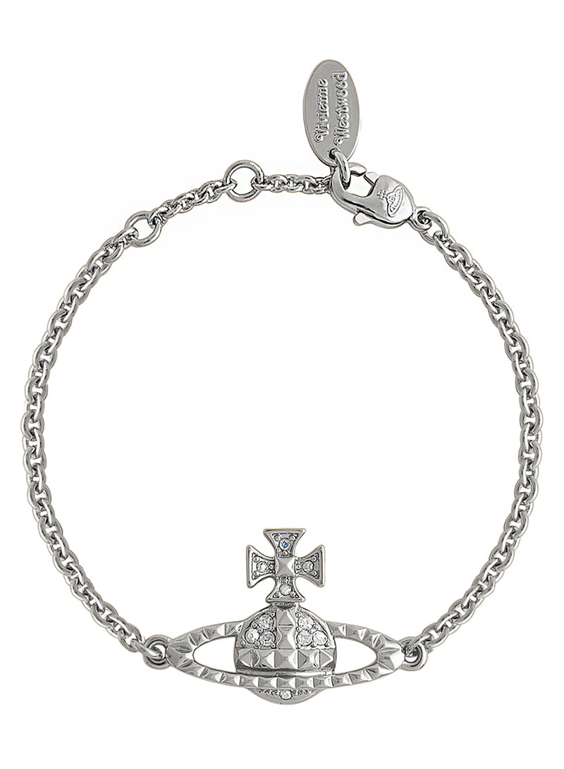 Mayfair Bas Relief Bracelet - Rhodium - 61020032-02W110-MY