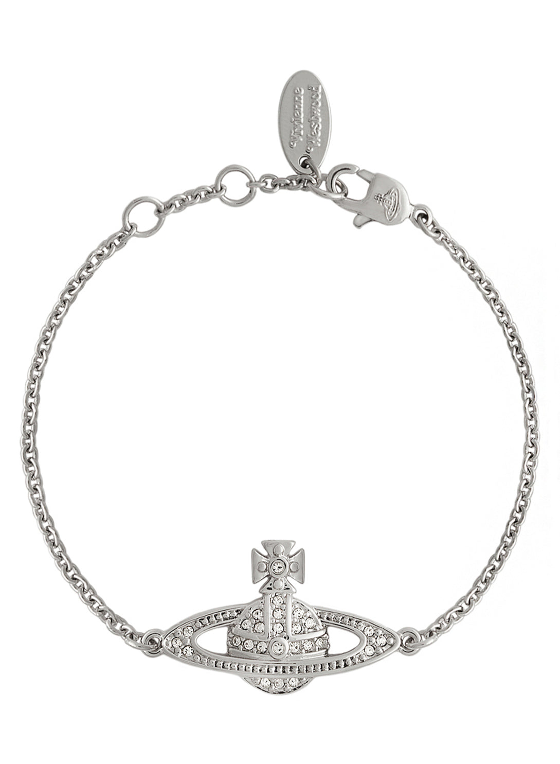 Mini Bas Relief Chain Bracelet - Silver - 61020051-02P116-CN