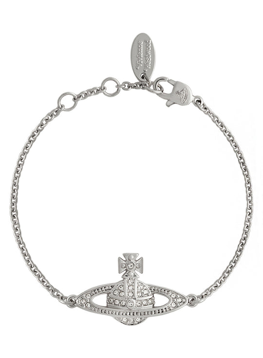 Mini Bas Relief Chain Bracelet - Silver - 61020051-02P116-CN