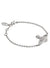 Mini Bas Relief Chain Bracelet - Silver - 61020051-02P116-CN
